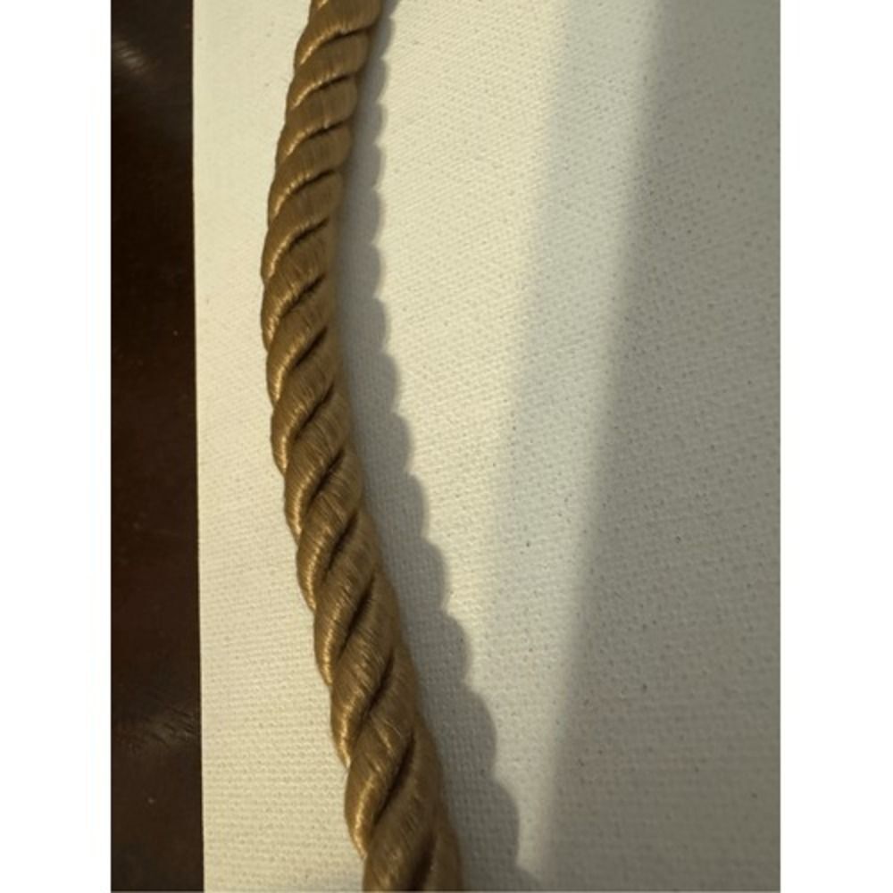 Vintage Women's Chunky Brown Twisted Rope Matinee Necklace Western Equestrian - Picture 5 of 7